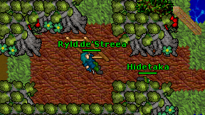 Ryld de'Streea on screen