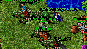 Lizard'Jevif on screen