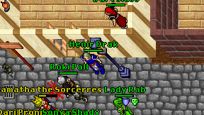 Henir Drak on screen