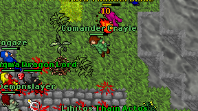 Comander Crayle on screen