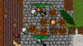 Knight Tros on screen