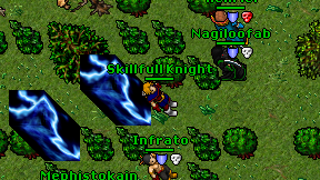 Skillfull Knight on screen