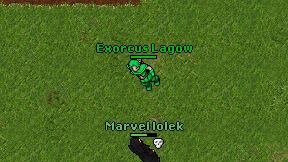 Exorcus Lagow on screen
