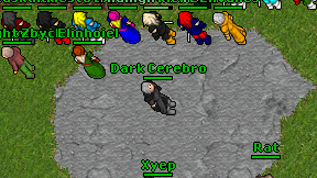 Dark Cerebro on screen