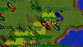 Xezux on screen