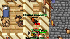 Ikaine Sentarg on screen