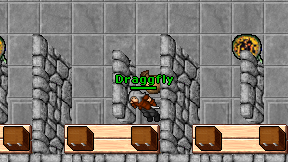 Draggfly on screen