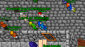 Rikeja on screen