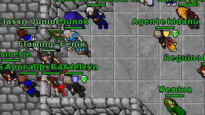 Flaming-Fenix on screen
