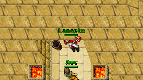Lancetx on screen