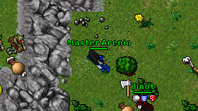 Master Arenio on screen