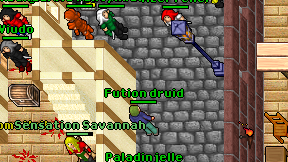 Fution druid on screen