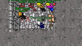 Worms Loko on screen