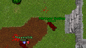 Meteor Sollus on screen