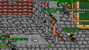 Moon Rone on screen