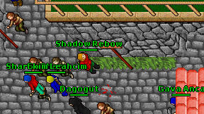 Shadow Rebow on screen