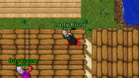 Lady Kilza on screen