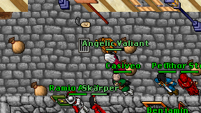 Angelic Valiant on screen
