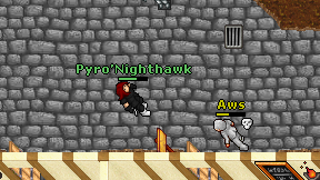 Pyro'Nighthawk on screen