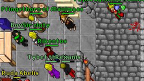 Rikentos on screen