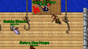 Guna Trony on screen