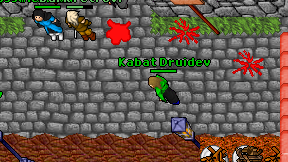 Kabat Druidev on screen