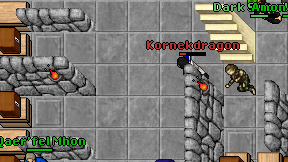 Kornekdragon on screen