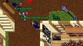 Celso Hellraiser on screen
