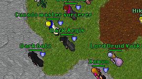 Dark Aegis on screen