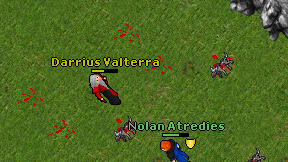 Darrius Valterra on screen