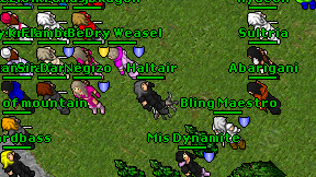 Haltair on screen