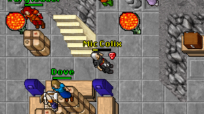 Mic Colix on screen