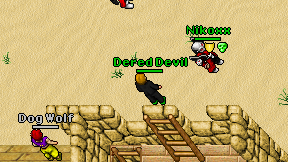 Dered Devil on screen
