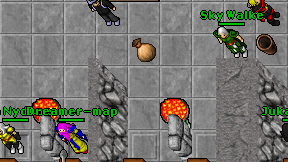 Dreamer-map on screen