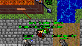 Bow-Warior-drow on screen