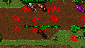 Demonic Archangel on screen