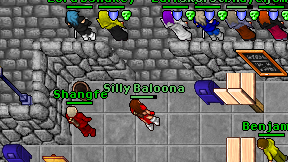 Silly Baloona on screen