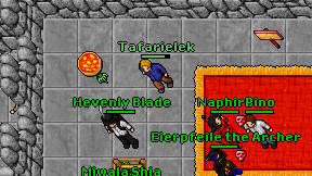 Tafarielek on screen