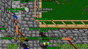 Farb Billy on screen