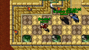 Dodef on screen