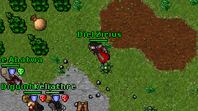 Diel Zirius on screen