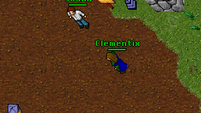 Clementix on screen
