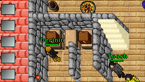 Derinin on screen