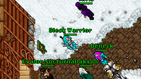 Blesk Warrior on screen
