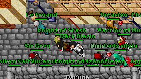 Knight of Stash on screen