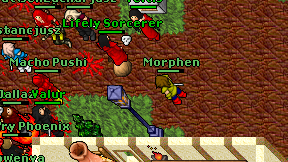 Morphen on screen
