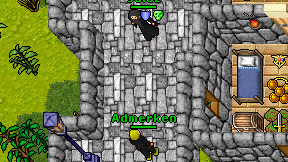 Admerken on screen