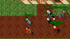 Exofa on screen