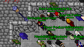 Groudo warrior on screen