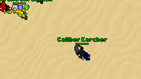Caliber Karcher on screen